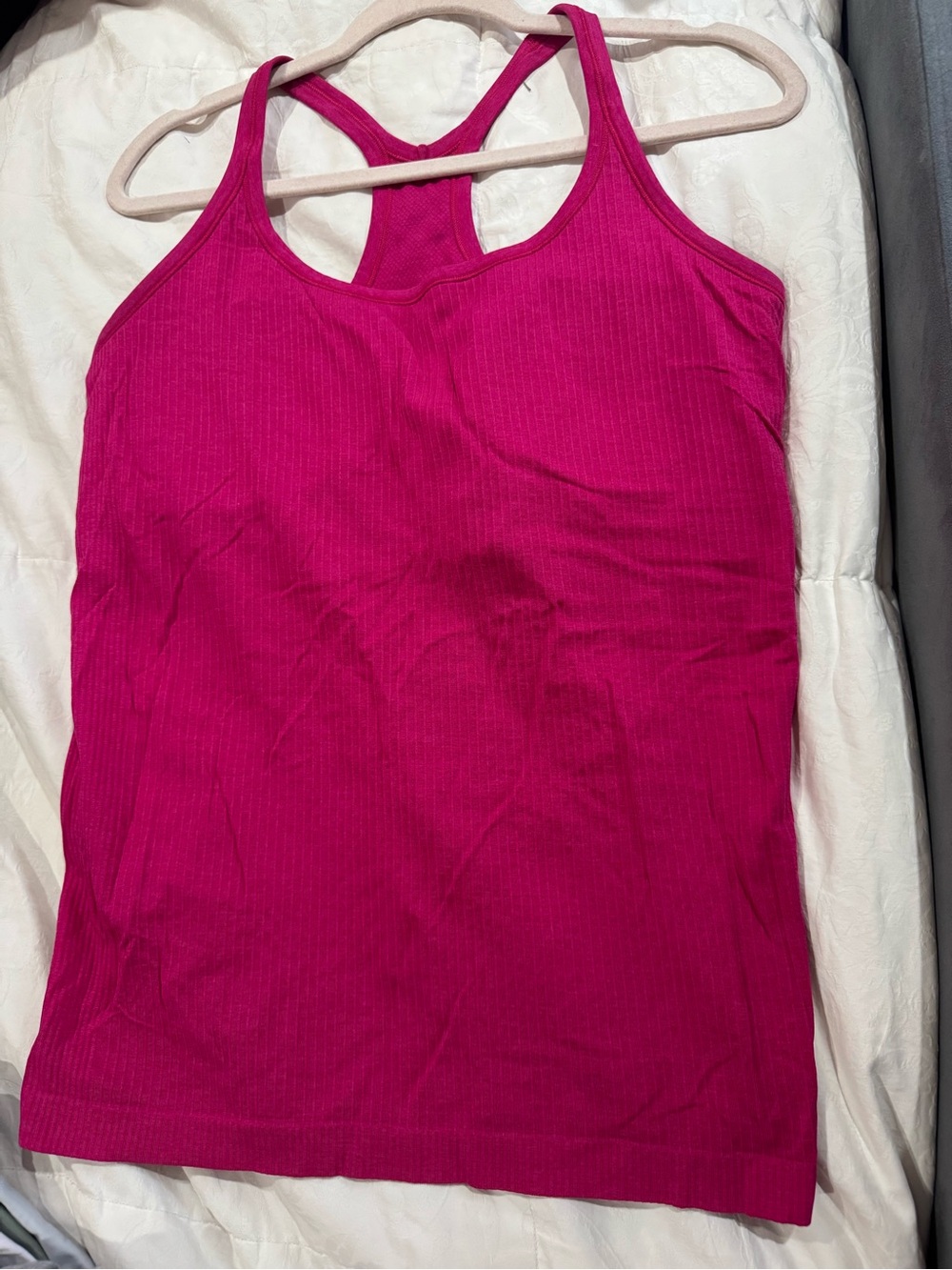 lululemon athletica Ribbed Racerback Tank - Fuchsia